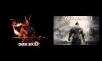 Dark Souls I and II Nameless Song (1st min)