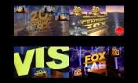 DaSpartanRemixer Quadparison 2 20th Century fox fox lab and television
