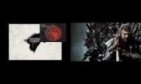 Game of Thrones Lannister/Stark and Opening Theme