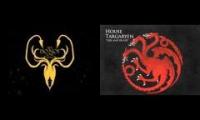 Game of Thrones combined soundtracks House Targareyn and House Greyjoy