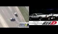 CAR CHASE DOUBLE DRIFTING