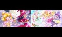Mahou Tsukai PreCure Opening Comparison