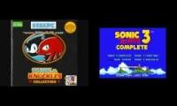 Sonic and Knuckles Collection Launch base act 2 X Sonic 3 Complete