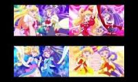 Cure Miracle and Cure Magical Transformation Comparison