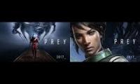 Prey 2017 the Old Trailer and the New Yu Mush up