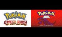 old and new ruby and sapphire ancient pokemon theme