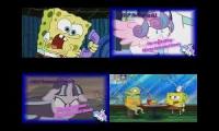 SpongeBob vs My Little Pony Sparta Remix Quadparison 5