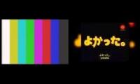 Suponjibobu - Nick Japan close (Original fake vs Remake)