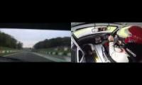 Olly vs Kenny at cadwell park from charlies 2 exit