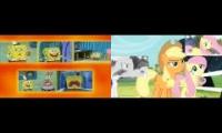 SBSP vs MLP Sparta Remix Twoparison (High Speed Edition)