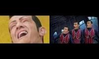 we are number one but "constantly zooming in" visuals w/ "text to speech" audio (mute left vid)