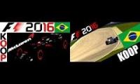 F1 2016 KOOP Saison 1 #21 – Interlagos, Brasilien GP DaveGaming, bazman