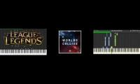 World's collide + synthesia!