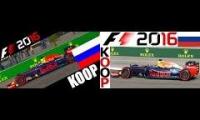 F1 2016 KOOP Dave Gaming & bazman #4 Russland