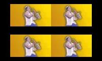 Epic Sax Guy but there are 4 of them