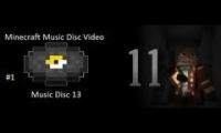 minecraft disc 11 and 13