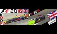 F1 2016 KOOP Saison 2 #10 – Großbritannien GP DaveGaming, bazman