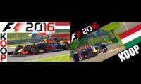 F1 2016 KOOP Saison 2 #11 – Hungaroring, Ungarn DaveGaming, bazman