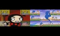 sonic too fast? vs pucca sparta remix