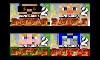Minecraft Battle Season 8 #2 Brammen, Jay, Peter, Sep