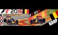 F1 2016 KOOP Saison 2 #13 – Spa, Belgien DaveGaming, bazman