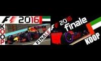 F1 2016 KOOP Saison 2 Finale – Abu Dhabi GP  DaveGaming, bazman