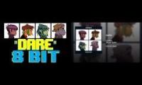 Thumbnail of DARE (Gorillaz): 8-bit (Not Bulby) vs. Original