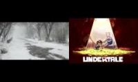 Snowy Undertale but with actual snow too