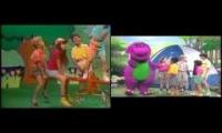 barney and friends three wishes and campfire sing-along
