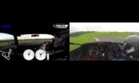 Comparison of laps at Cadwell