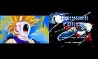 This is an epic mashup for SSJ2 Gohan and Thunder Force IV
