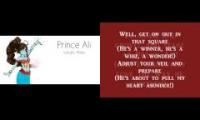 Prince Ali (Once More, Click the 1st video once to sync)
