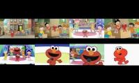 Every Fun Fun Elmo episode quadparison