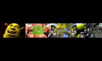 YTP/SFM Shrek video compilation, PART ONE: Shrek is love