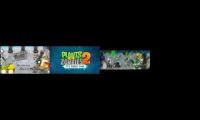 Plants vs Zombies 2 - Ultimate Battle 4 Worlds Mashup