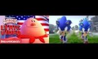 Captain Underpants in Sonic the Hedgehog