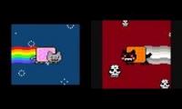 Nyan Nayn (Nyan Cat vs Tac Nayn) or Tac Cat