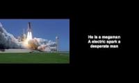 STS121LaunchRobZombieShuttlesOnFire