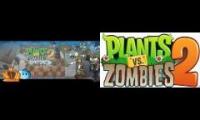 Plants vs Zombies 2 Custom Music - Holographic World Demonstration Mini Game