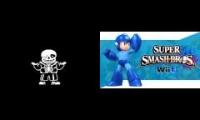 Mega Man 2 Medley (SSB4) x Megalovania (Undertale) - Megamanvania