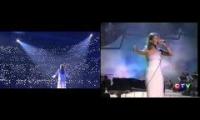 2016 Celine Dion & 1998 Celine Dion - My Heart Will Go On