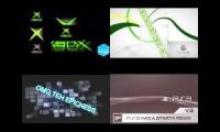 Xbox vs Playstation Sparta Remix Quadparison