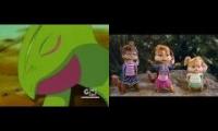 Kelly Clarkson and the Chipmunks