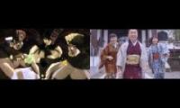 Elder Japanese women dance to Pillar Men's theme