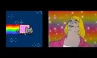 HeNyan(He Man song vs. Nyan Cat)