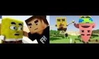 FuturisticHub vs DenotinFilms: Spongebob Minecraft 2