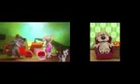 My Talking Tom VS Ben The Dog: Sparta Remix Dual