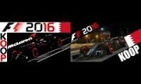 F1 2016 Gaming Dave Koop Bahrain