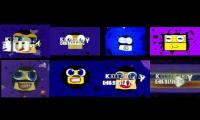 Half of 16 Klasky Csupos (a.k.a Klasky Csupo robot logo vs remakes and old vers)