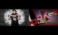 WWE & sonic mashup infinite fight